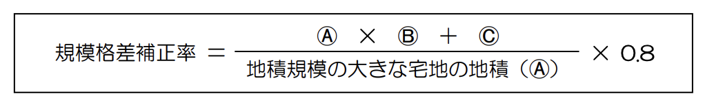 規模格差補正率